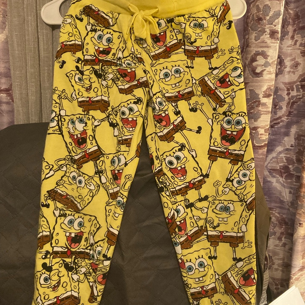 Nickelodeon SpongeBob Kids Pajama Bottoms - Bright Yellow